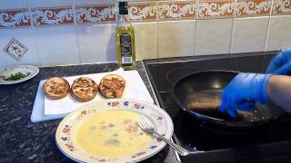 Advocaat Egg Fried Bread French Toast Breakfast video recipe [upl. by Rebor]