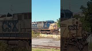 CSX 211 leads CSX I025 in Cordele GA [upl. by Nyrtak263]