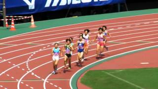 日本学生陸上 女子 800m 決勝 2012912 [upl. by Adrahc]