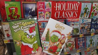 Walmart 2023 Christmas Holiday Dvd Movie Selection New Grinch Slipcover And More [upl. by Uchida252]