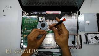 ASUS Notebook Model X540SAXX199T Change Replace Battery Tutorial 2019 [upl. by Enimsay837]