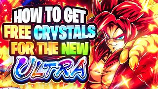 🔥 Get 5000 FREE CRYSTALS For The NEW ULTRA Incoming in 2 Weeks DB Legends 6th Year Anniversary [upl. by Healey]