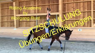 F40 Sitzschulung für alle Reiter Sitz des Reiters Balance und Sitzübungen am Pferd Reiten Longe [upl. by Saunderson]