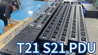 Manufacturer T21 S21 PDU Power Cables For T21 S21 S19j XP S19j Pro Bitmain AntMiner👉P34 6Pin Input [upl. by Erasmo]