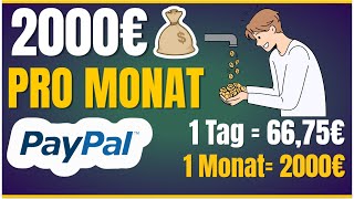 2000€ PRO MONAT mit dieser LUSTIGEN METHODE😄💰💸 Online Geld verdienen [upl. by Anitnatsnok125]