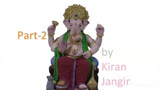 Sculpting Ganesha in Water based Clay  Part 2 [upl. by Kilam360]