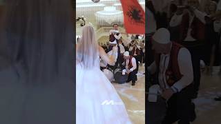 Valentina amp Beçir 💃🏻🕺 MProduction dasmashqiptare mproduction viral wedding albania fy [upl. by Aissenav]