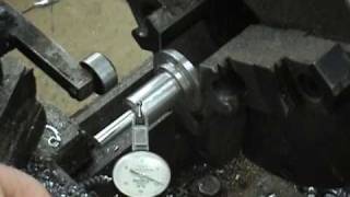 HOW TO INDICATE PARTS IN A LATHE QUICKLY [upl. by Gnek]