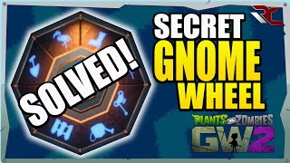 Solving the Secret Gold Gnome Wheel  Plants vs Zombies Garden Warfare 2  Secret Wheel Combination [upl. by Ardnosal877]