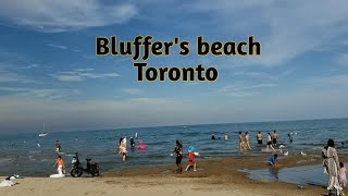 bluffers park beach Scarborough  beach in Scarborough Toronto Bluffers park beach Lake Ontario [upl. by Ahsienahs653]