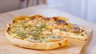 Quiche au saumon faite maison [upl. by Harmonie197]