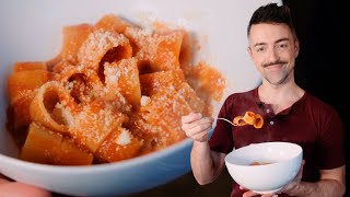 Matteo Lane Makes Pasta all Amatriciana  The Best Pasta Americans Dont Know About [upl. by Kirima]