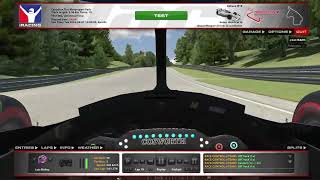 Mosport Dallara iR18 Hotlap INDYCAR iRacing Series [upl. by Stander]