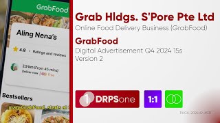 GrabFood Digital Ad Q4 2024 15s Philippines Version 2 11ST [upl. by Aisset531]