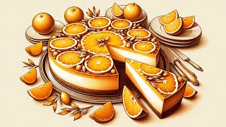 Orange cheesecake recipe [upl. by Ibson]