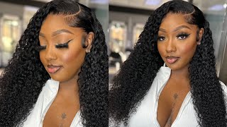 Laid Curly Wig Install 🔥  Hermosa Hair [upl. by Whetstone]