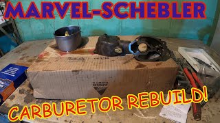 MARVELSCHEBLER carburetor REBUILD TSX 458 Ferguson 30 Tractor [upl. by Yrreiht]