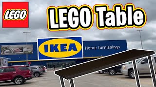 LEGO table day at IKEA VLOG Finally making a LEGO City Village [upl. by Gib]