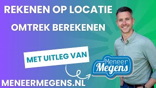 Meneer Megens rekenvideo op locatie omtrek [upl. by Mcallister455]