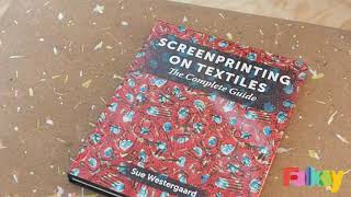 Screenprinting on Textiles by Sue Westergaard book review [upl. by Otaner]