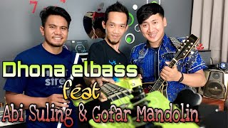 Sabda Cinta Cover by Dhona elbass feat Abi Suling dan Gofar Mandolin [upl. by Almap]