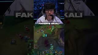 Faker 🤝 Worlds 🤝 Akali worlds2024 [upl. by Alrad]