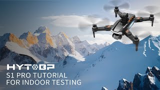 Drone Tutorial  HYTOBP S1 PRO for indoor testing [upl. by Ahseenak]