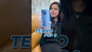 How Good Can a ₹6500 Smartphone Be Meet Tecno Pop 9 LiveLimitless TECNOPOP9 TECNOMobile [upl. by Gilman]