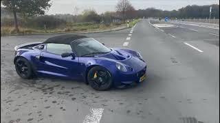 Just playing around with my Honda K20 swapped Lotus Elise S1 PURE SOUND [upl. by Srednas]