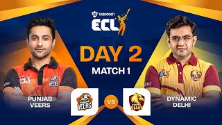 ECL  Match 3  Punjab Veers vs Dynamic Delhi  Harsh Beniwal vs Sonu Sharma [upl. by Lang84]