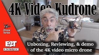 4K Video Kudrone The Smart NanoDrone [upl. by Landri]