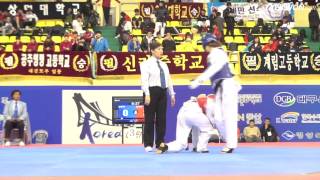 7th Korea Open Taekwondo Championships SemiFinal Female Senior 2 57Kg Nam Jin Ah vs Kim Eun Song [upl. by Margaux725]