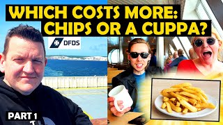 Travelling to France via the DFDS Ferry Dover to Calais  France Road Trip 2023 P1  Travel Vlog [upl. by Ahsiuqram]