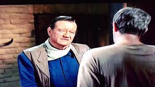 El Dorado 1967 John Wayne Robert Mitchum James Caan Mitchum Sobered Up Hat Scene [upl. by Derek]