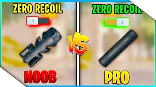 COMPENSATOR vs SUPPRESSOR • WHICH ONE IS OVERPOWERED  BGMIPUBG MOBILE [upl. by Sachiko]