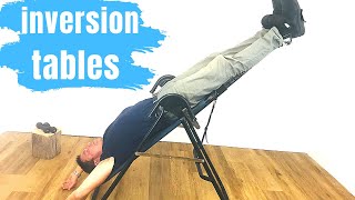 Inversion Table  for sciatica low back pain and disc issues [upl. by Althee653]