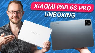 Xiaomi Pad 6S Pro beeindruckt im Unboxing amp Hands On [upl. by Anivlac]