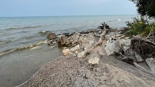 Lake Michigan Rock Hunt Agates [upl. by Oileve]