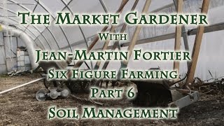 The Market Gardener with JeanMartin Fortier Part 6 Soil Management [upl. by Dihgirb381]