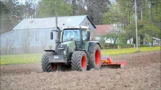 Fendt 820 Vario TMS amp Kuhn 5m  Herse Rotative [upl. by Leuams33]