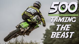 This Is How You Ride a KX500  RAW Insane 2 Stroke Motocross [upl. by Enitsed]