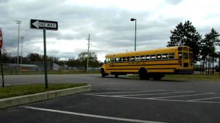 TRCS Buses Leaving High School [upl. by Aneeg]