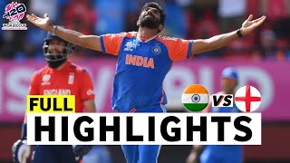 India vs England ICC T20 World Cup 2024 Match Highlights  IND Vs ENG Highlights [upl. by Acinahs]