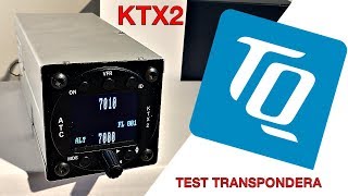 TQAvionics KTX2  TEST TRANSPONDERA  LXNAV Polska [upl. by Orsola54]