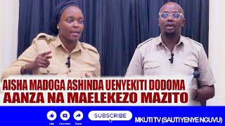 AISHA MADOGA ASHINDA UENYEKITIAANZA KAZI KWA TAMKO ZITO [upl. by Arhsub]