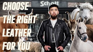 The Best Leather for a Jacket Cow vs Horse vs Heavy vs Light vs Goat vs Lamb vs Suede [upl. by Richie592]