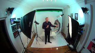 studio lighting basics  home based studio easy set up  1234 lights portrait [upl. by Byrn]