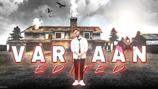 Vardaan  CarryMinati X FF MAX 🔥  Edited [upl. by Marcin]