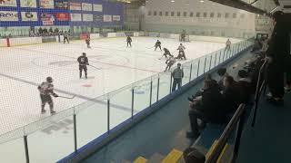 Ponoka 2nd goal from Ponoka Stampeders vs Airdrie Techmation Thunder jr b hockey [upl. by Ferrick]