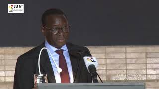 Dr Karamba Diaby Speech at GUC Graduation Ceremony class 2019 [upl. by Jacky]